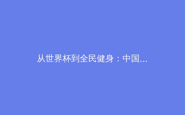 从世界杯到全民健身：中国体育产业的数字化转型与未来展望 - 2
